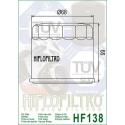 HIFLOFILTRO HF138C : Filtro de aceite cromo Hiflofiltro HF138C