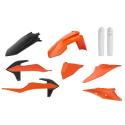 POLISPORT 91015 : Kit de plásticos POLISPORT color OEM - KTM EXC/EXC-F