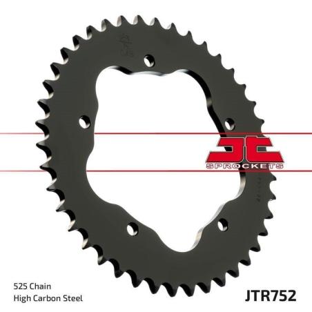 JT SPROCKETS JTR752.41 : Corona JT SPROCKETS Steel 752 - Paso 525