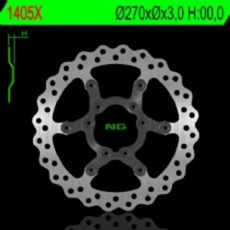 NG BRAKE DISC 1405X : Disco de freno NG BRAKES ondulado flotante