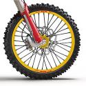HAAN WHEELS 1 15218/2/2/3/3 : Rueda completa delantera HAAN WHEELS - 19x3,30x32T