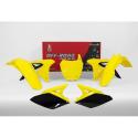 RACETECH R-KITRMZ-OEM-591 : Kit plastica RACETECH OEM Color (2017) amarillo/negro Suzuki RM-Z250