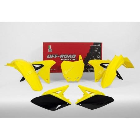 RACETECH R-KITRMZ-OEM-591 : Kit plastica RACETECH OEM Color (2017) amarillo/negro Suzuki RM-Z250