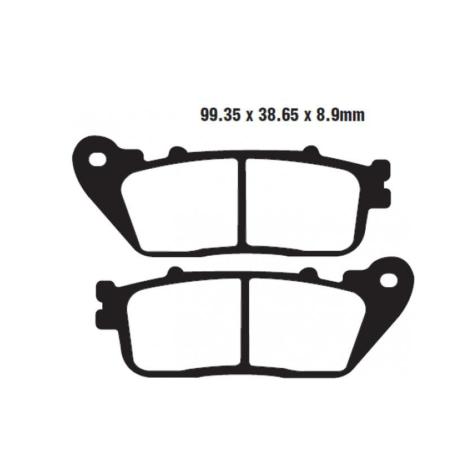 NISSIN 2P-333ST : Juego pastillas de freno NISSIN 2P333ST