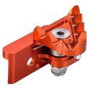 ART HB-15-OR : Recambio puntera pivotante pedal freno Xtrem CNC naranja