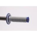 RENTHAL G157 : Puños Renthal Dual MX medio cuadradillo blando azul G157