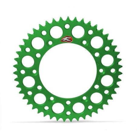 RENTHAL 112U-520-48GEGN : Corona RENTHAL aluminio ultraligera autolimpiable 112U - Paso 520