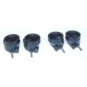 TOURMAX CHY-45 : Kit tubos de admisión 4PCS FZS600 Fazer '98-02 CHY-45