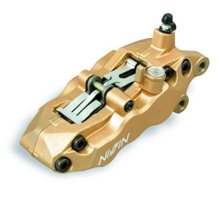 NISSIN N6 40R : Pinza freno 6 pistones NISSIN Derecha - Oro
