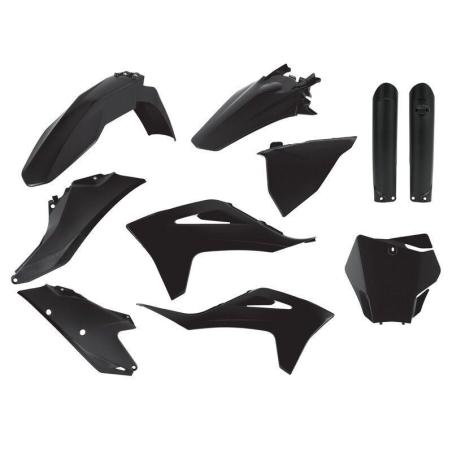 POLISPORT 91066 : Kit de plástica POLISPORT negro Gas Gas MC