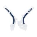 RACETECH R-PRTKTMBNBL1 : Protector de Chasis Bi-Material RACETECH Blanco / Azul