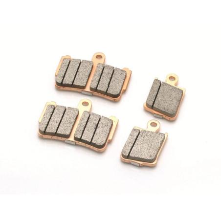 NISSIN 2P-357ST : Juego pastillas de freno NISSIN 2P357ST Del. VFR 1200