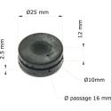 TOURMAX GRM-126/10 : Silentblock Honda CBR900RR 92-94/Faro 19051-KA4-000 GRM-126/10 (Juego de 10)