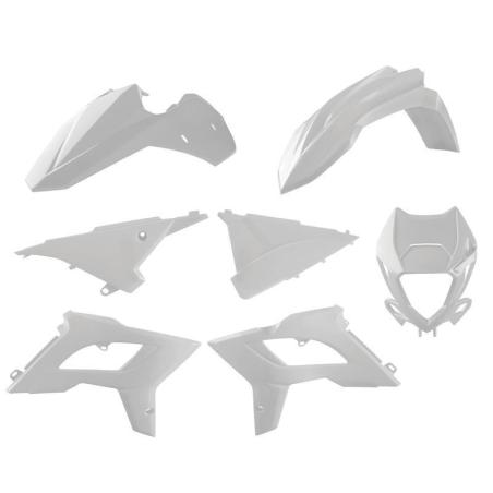 POLISPORT 91086 : Kit de plásticos POLISPORT blanco - Beta RR 2T/4T