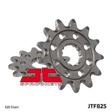 JT SPROCKETS JTF825.13 : Piñón JT SPROCKETS acero autolimpiable 825 - Paso 520