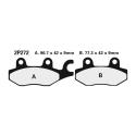 NISSIN 2P-272NS : Juego pastillas de freno NISSIN 2P272NS Tra. 1050 TIGER 04-09