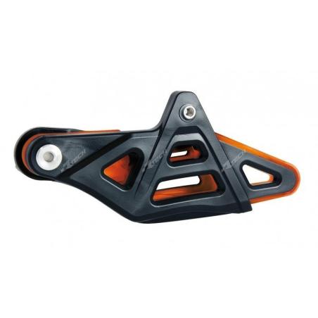 RACETECH R-CRUKTMNRAR14 : Guiacadenas RACETECH OEM Color Negro / Naranja KTM