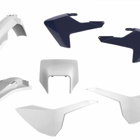 POLISPORT 90893 : Kit plástica Enduro Polisport OEM color Husqvarna FE/TE