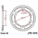 JT SPROCKETS JTR1479.48ZBK : Corona JT 1479 de zinc negro con 48 dientes
