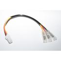 HIGHSIDER 207-047 : Cable adaptador para luz trasera HIGHSIDER Tipo 8 - Ducati