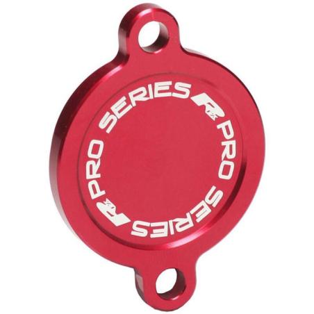 RFX FXFC2040099RD : Tapa del filtro de aceite RFX Pro (rojo) - Kawasaki KXF450