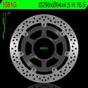 NG BRAKE DISC 1581G : Disco de freno NG BRAKES redondo flotante