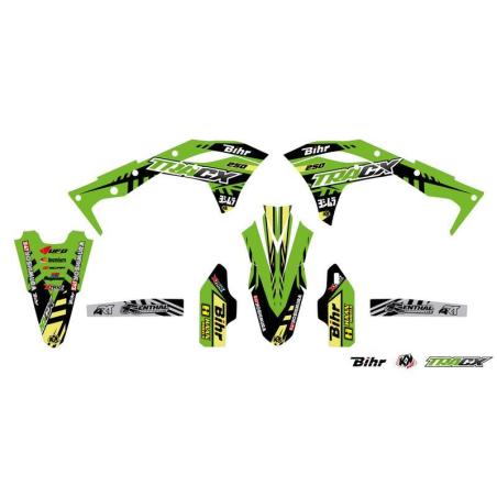 UFO  : Kit de plástica UFO OEM Color Kawasaki KX250F