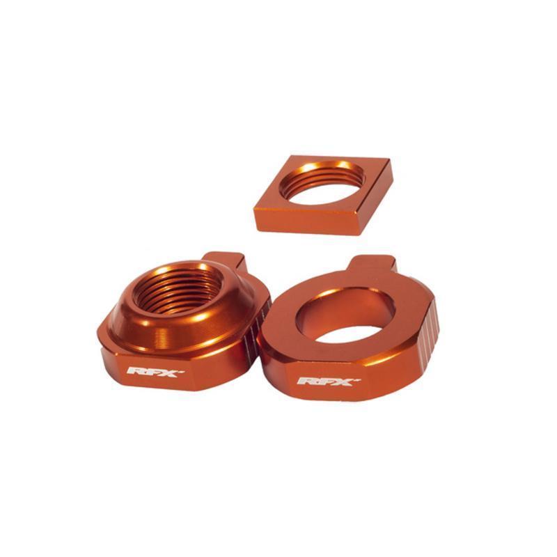 RFX FXAB5050099OR : Tensores de cadena traseros RFX Pro 2 (naranja) - KTM SX85