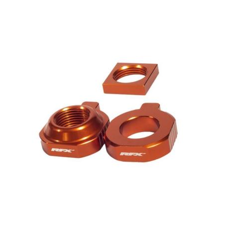 RFX FXAB5050099OR : Tensores de cadena traseros RFX Pro 2 (naranja) - KTM SX85