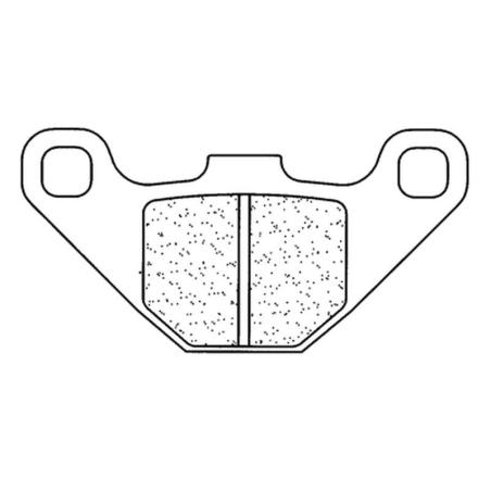 CL BRAKES 2469X59 : Juego de pastillas sinterizadas CL BRAKES (2469X59)