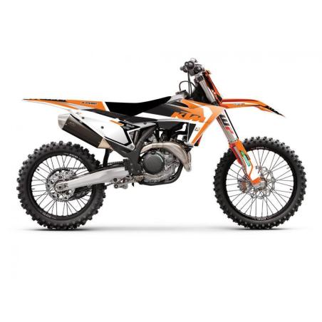 BLACKBIRD 8548N : Kit de adhesivos + funda de asiento BLACKBIRD Dream 4 - KTM SX/SX-F