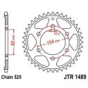 JT SPROCKETS JTR1489.42ZBK : Corona JT 1489 de zinc negro con 42 dientes