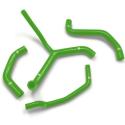 SAMCO KAW-78GREEN : Kit manguitos SAMCO Kawasaki verde KAW-78-GN