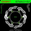 NG BRAKE DISC 1254XBH : Disco de freno NG BRAKES ondulado flotante