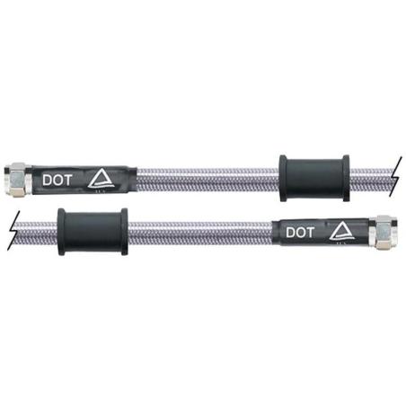 VENHILL 3H1250-CL : Latiguillo metálico transparente Venhill 1250mm tuercas cromadas