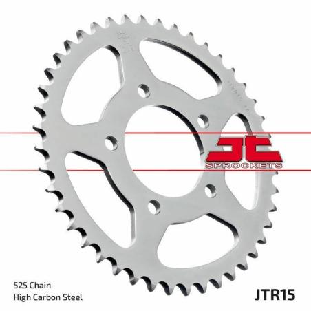 JT SPROCKETS JTR15.42 : Corona JT SPROCKETS de acero 15 - 525