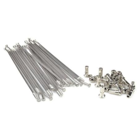 HAAN WHEELS 15 08101-5 : Juego de radios HAAN WHEELS 19 plata  - 5 radios"
