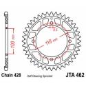 JT SPROCKETS JTA462.51BLK : Corona JT SPROCKETS aluminio negro Ultra-Light autolimpiable 462 - 428
