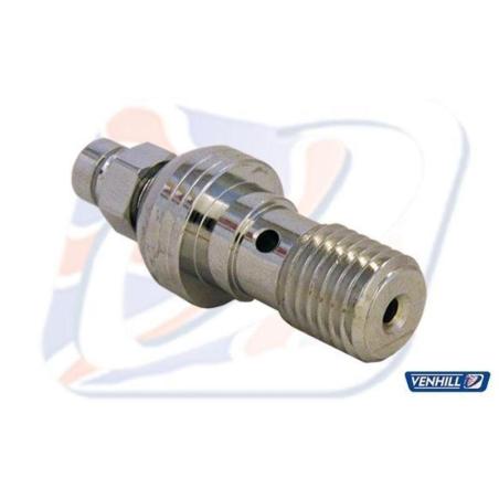 VENHILL 310125DC : Tornillo con sangrador M10x1.25 Venhill cromado