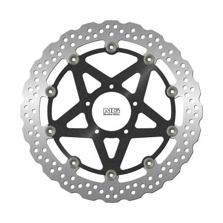 NG BRAKE DISC 1693XG : Disco de freno NG BRAKES ondulado flotante
