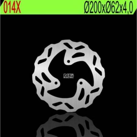 NG BRAKE DISC 014X : Disco de freno NG BRAKES ondulado fijo