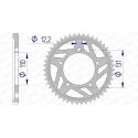 AFAM 165800-46 : Corona AFAM aluminio 165800 - Paso 525