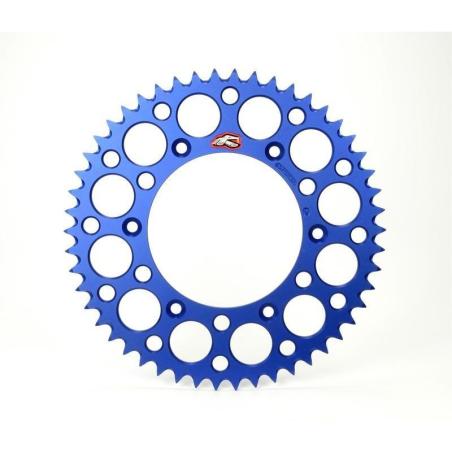 RENTHAL 121U-420-47GBBU : Corona RENTHAL aluminio ultraligera autolimpiable 121U - Paso 420
