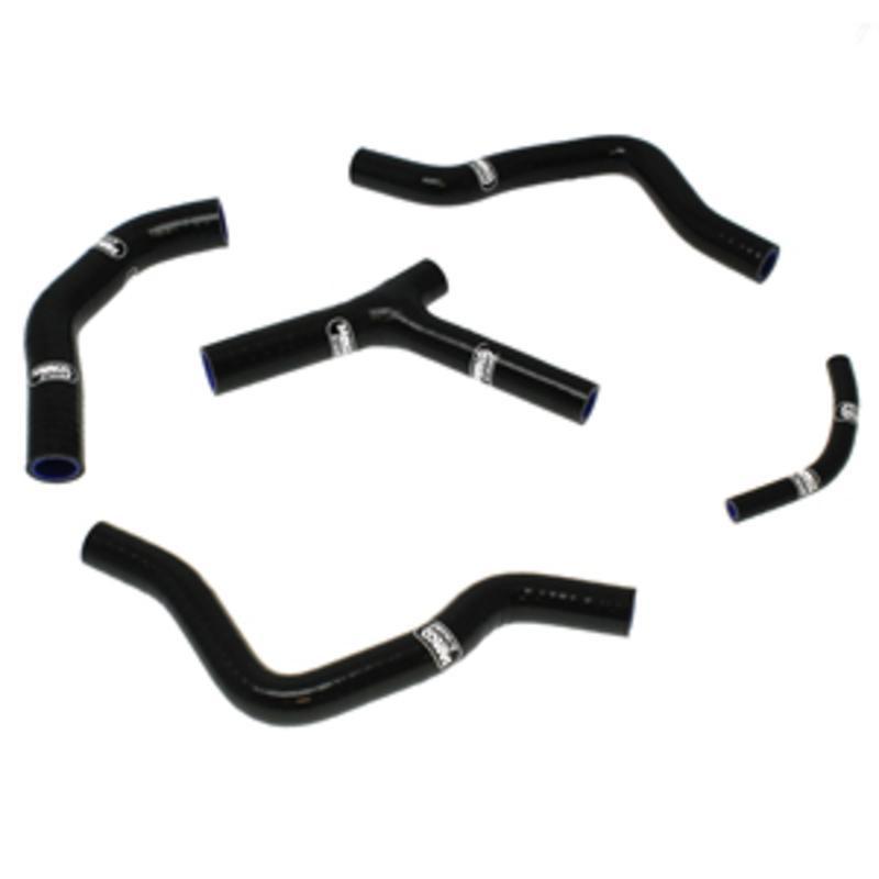 SAMCO KAW-71BLACK : SAMCO Radiator Hoses - 2 Kawasaki kX125