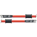 VENHILL 3H0550-RD : Latiguillo metálico rojo Venhill 550mm tuercas cromadas