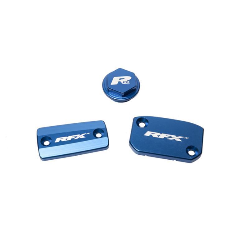 RFX FXRC7210099BU : Kit de tapa de depósito RFX Pro (azul) (freno Brembo y embrague Magura)