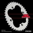 JT SPROCKETS JTA1350.38BLK : Corona JT Aluminio negro JT 1350 con 38 dientes