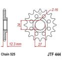 JT SPROCKETS JTF444.16 : Piñón JT 444 de acero con 16 dientes