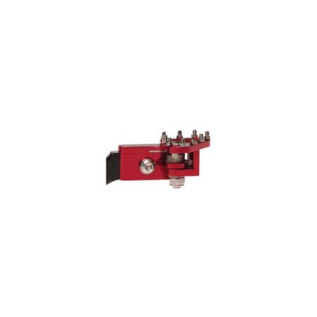 RFX FXRB9010099RD : Puntera de pedal de freno trasero flexible CNC RFX Pro de repuesto (rojo)