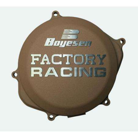 BOYESEN CC-02M : Tapa de embrague BOYESEN Factory Racing Magnesio Honda CR250R / 500R